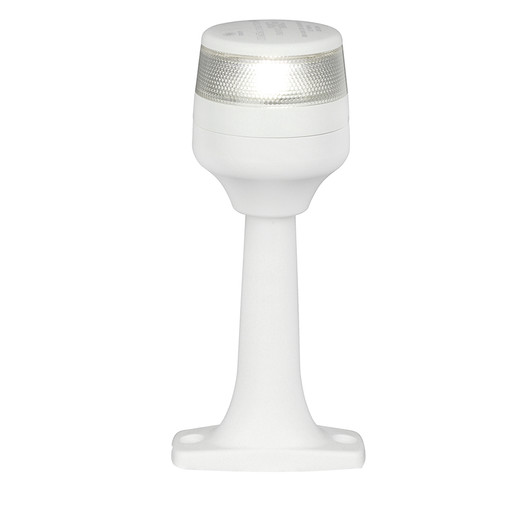 Hella NaviLED 360 White 6-Inch Fixed Mount Anchor Lamp