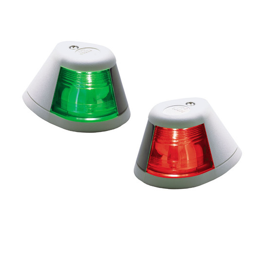 Perko 12V White Side Lights, Horizontal Pair