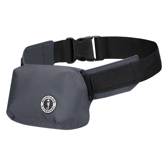 Mustang Minimalist Admiral Grey Inflatable Belt Pack
