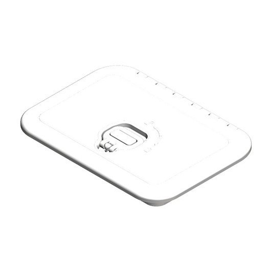 Sea-Dog White Triple Lock Rectangular Marine Hatch
