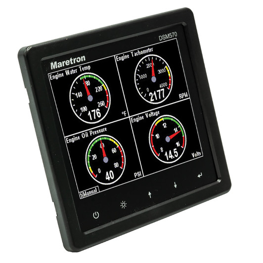 Maretron DSM570 5.7-Inch Color Display, Black Enclosure
