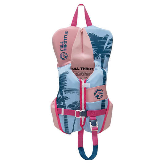 Full Throttle Infant Rapid-Dry Life Jacket, Pink