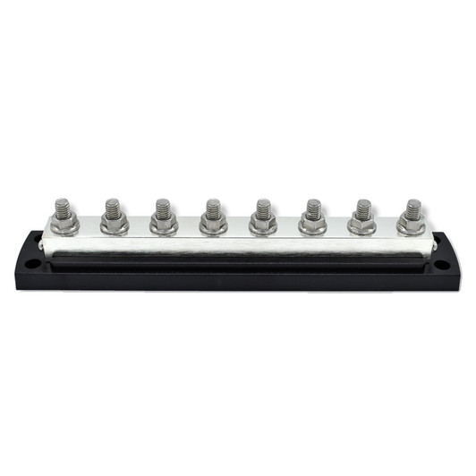 Bluewater Heavy-Duty 8-Stud Busbar, 600A Rated