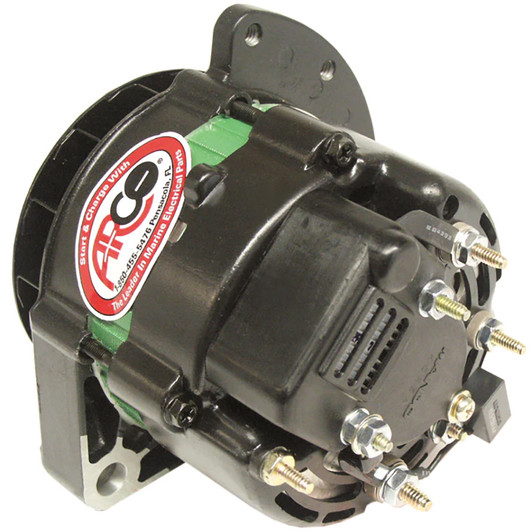 ARCO 12V 55A Universal Alternator, Single Groove Pulley