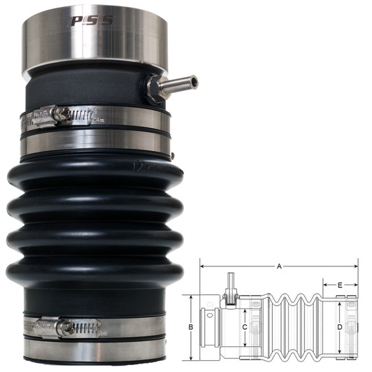 PSS Shaft Seal, 2.5-Inch Shaft, 4-Inch Tube