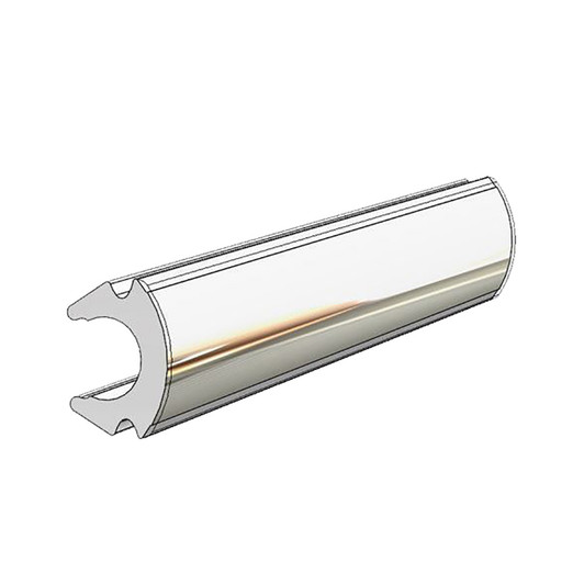TACO Flex Chrome Rub Rail Insert, 100-Foot