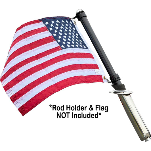TACO Carbon Fiber Flag Pole, J-Lock System, 26-Inch