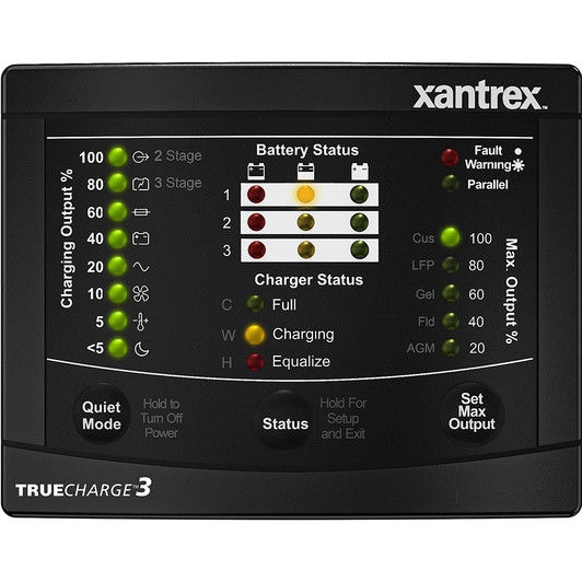Xantrex TRUEcharge3 Remote Panel for Battery Chargers