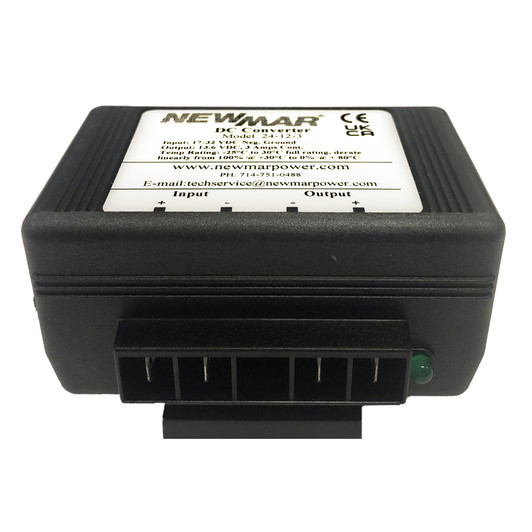 Newmar 24-12-3 DC Converter, 17-32V to 12V