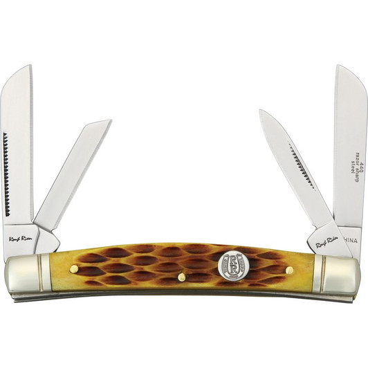 Rough Rider Congress Amber Bone Pocket Knife