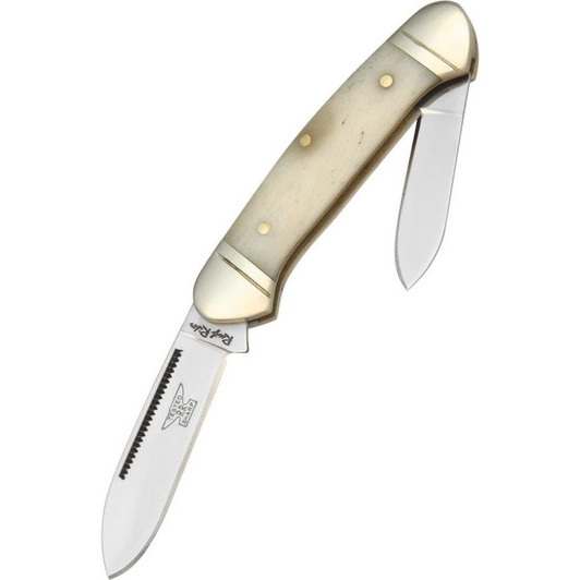Rough Rider Mini Canoe White Bone Pocket Knife