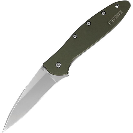 Kershaw Leek Olive Assisted Opening Knife