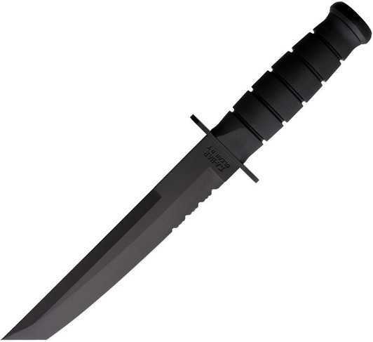 Ka-Bar Tanto Fighting Knife with Combo Edge Blade