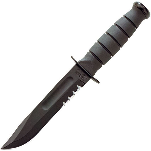 Ka-Bar Short Fighting Knife with Leather Sheath