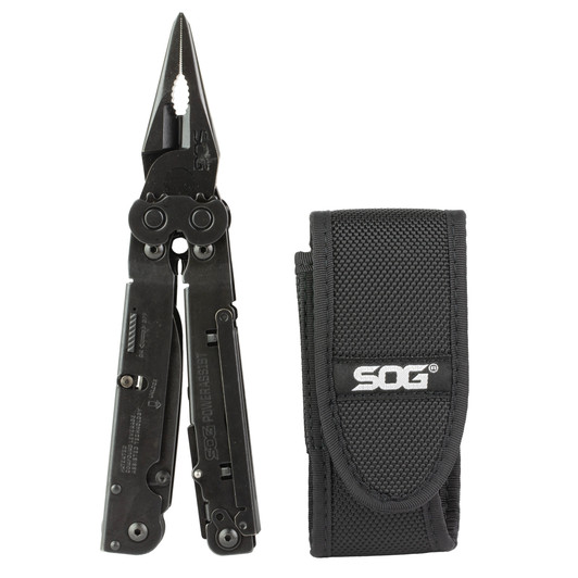 SOG PowerAssist Black Multi-Tool with Sheath