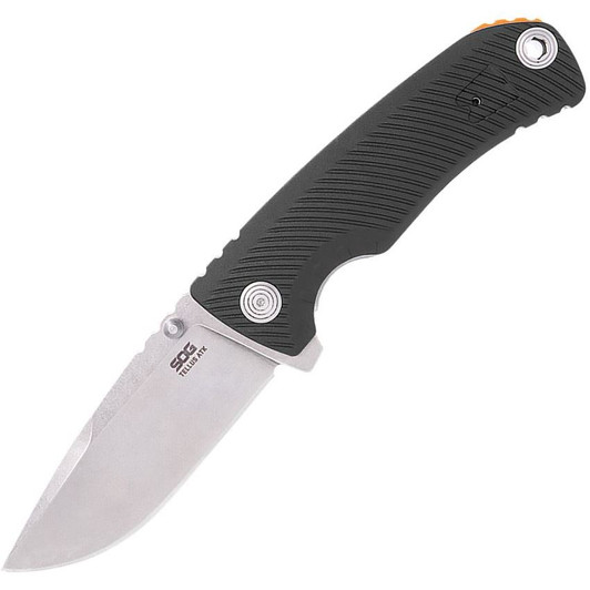 SOG Tellus ATK Clip Point Framelock Knife
