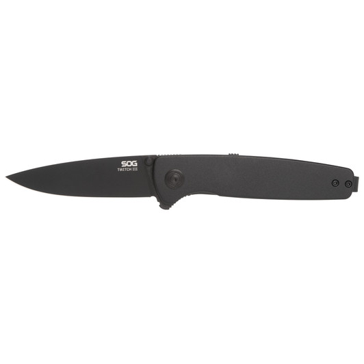 SOG Twitch III Blackout Assisted Opening Knife