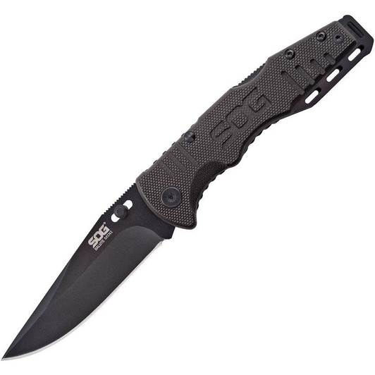 SOG Salute Mini Black Oxide Folding Knife