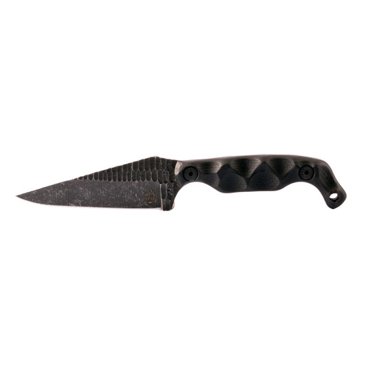 Stroup Bravo 5 Gray Wharncliffe Fixed Blade Knife
