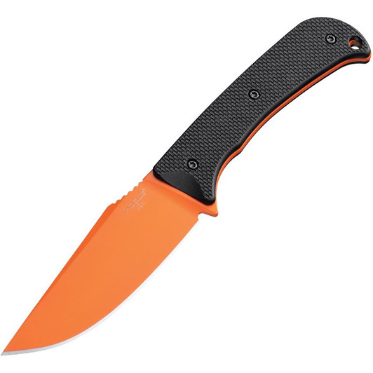 Hogue Extrak XL Black and Orange Fixed Blade Knife