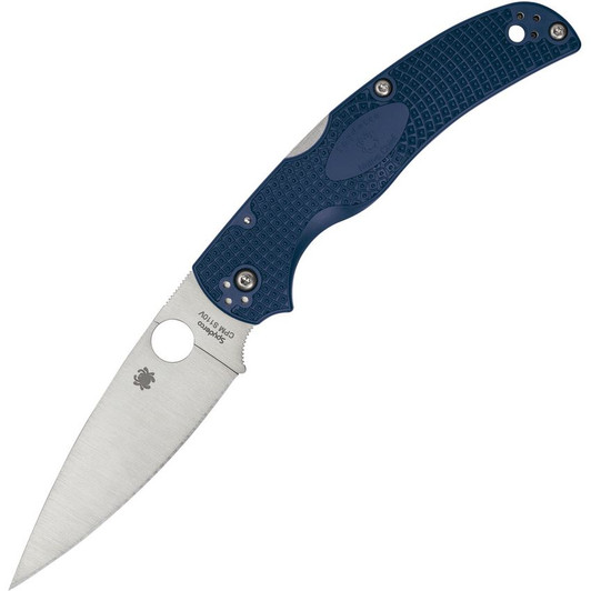 Spyderco Native Chief Lightweight Blue FRN Folding Knife