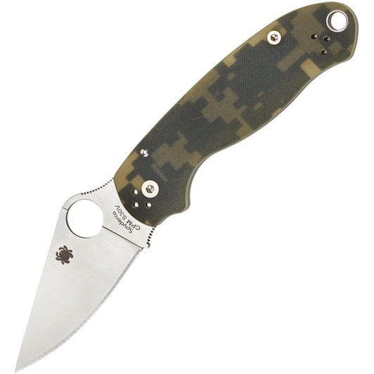 Spyderco Para 3 Camo G-10 Folding Knife
