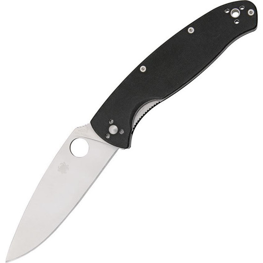 Spyderco Resilience Black G10 Folding Knife