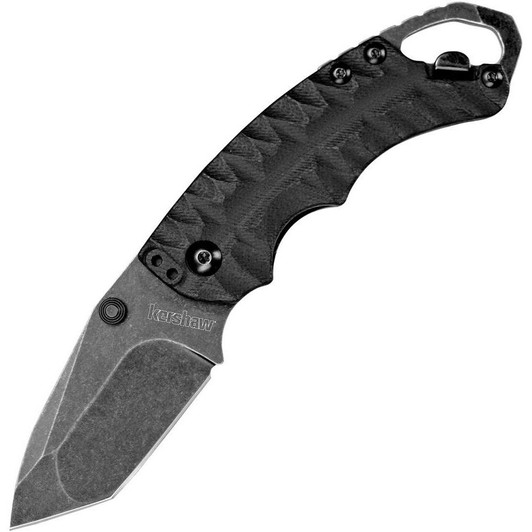 Kershaw Shuffle II Tanto Blackwash Knife