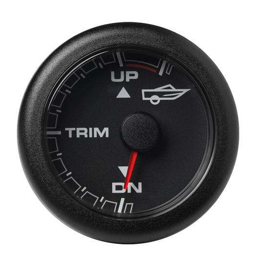 Veratron OceanLink Engine Trim Gauge 52mm Black