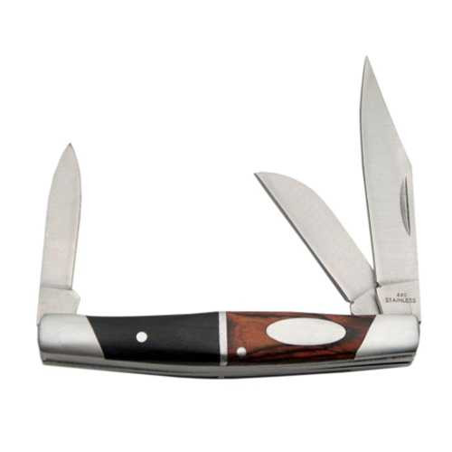 Rite-Edge Stockman Cocobolo Trim Handle Knife