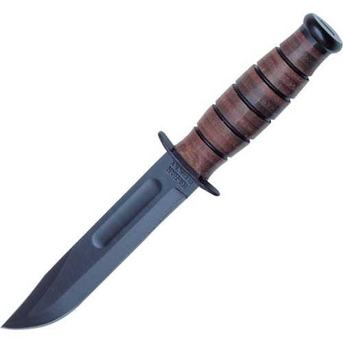 Ka-Bar Short USMC Fixed Blade Knife with Sheath