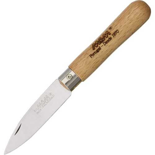 MAM Small Folder Drop Point Beechwood Handle Knife