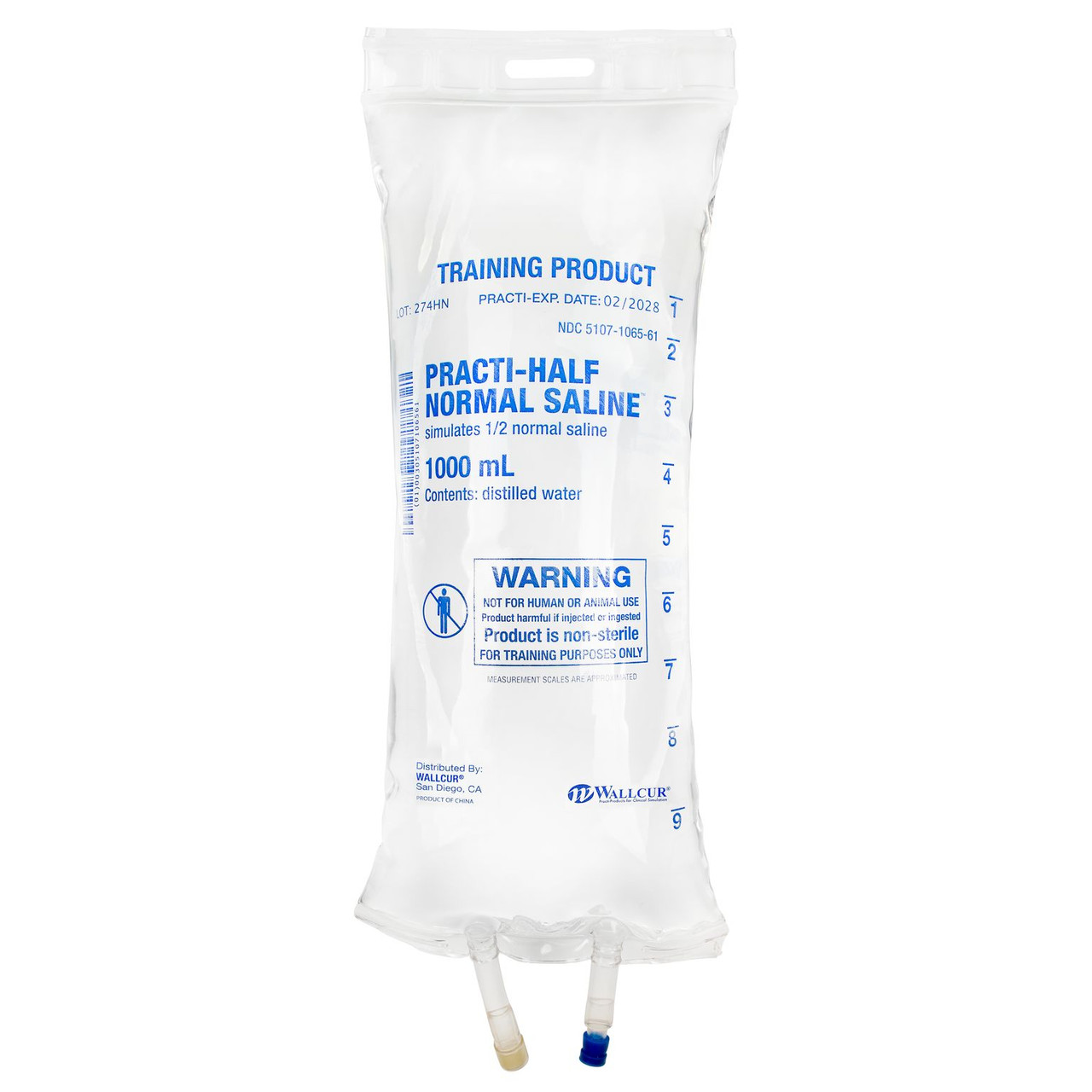 0.9% Sodium Chloride IV Bag, Fleboflex®, No Latex, PVC or DEHP | McGuff