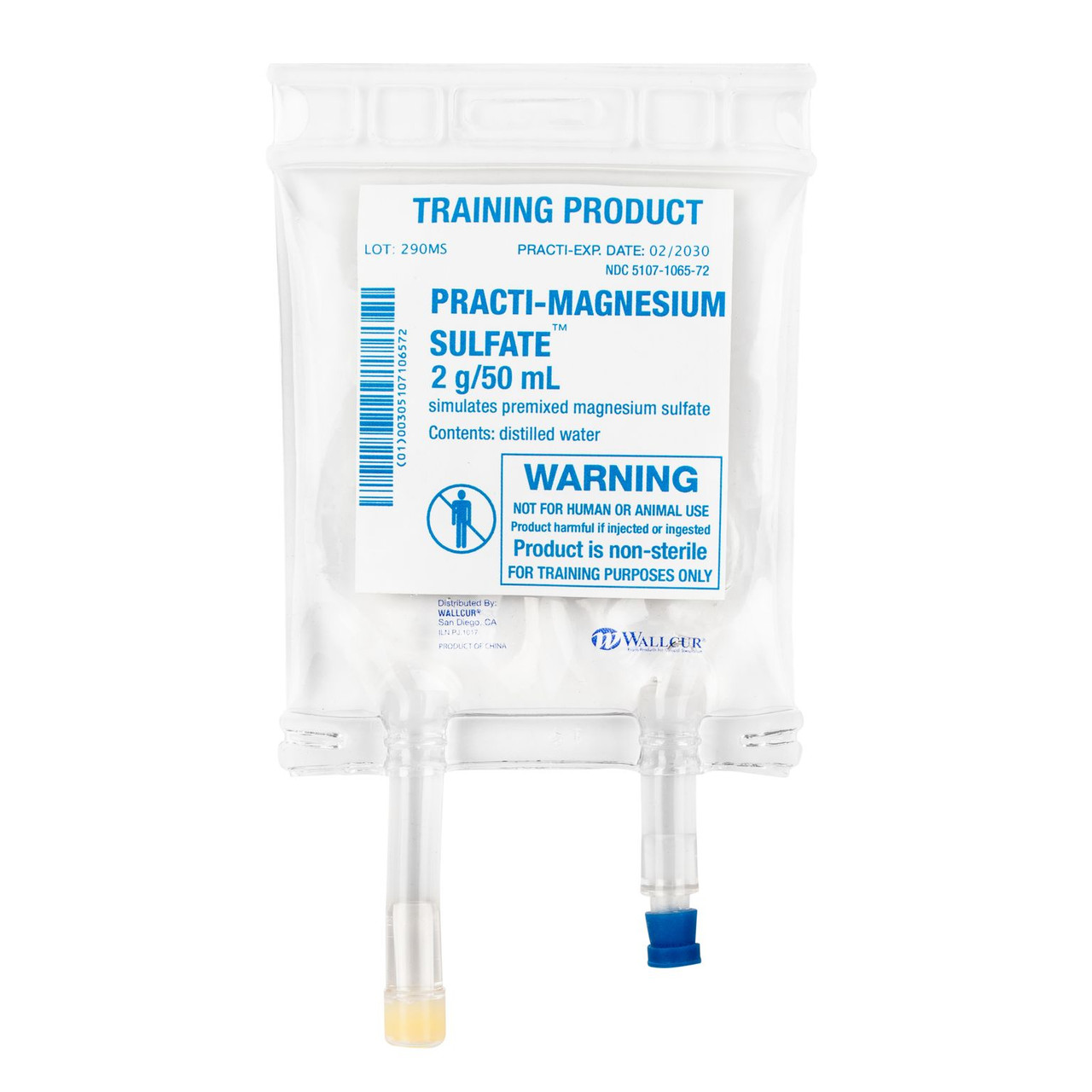 Anatomy Lab Practi-Magnesium Sulfate (2 g/50 mL) Premixed 50 mL I.V ...