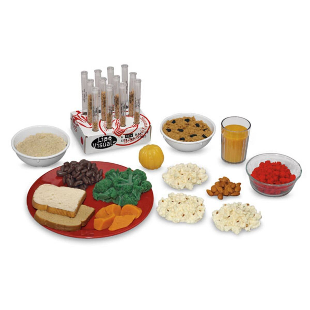 Nasco Life/form Complete MyPlate Food Replica Kit