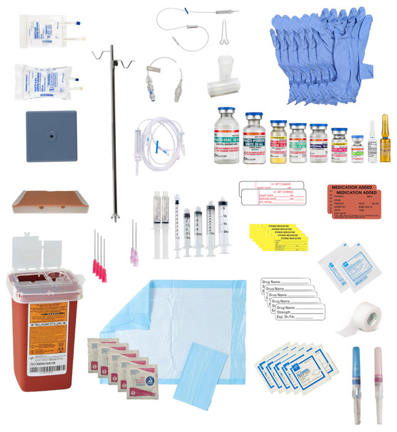 Anatomy Lab Deluxe Parenteral Medication Preparation Kit