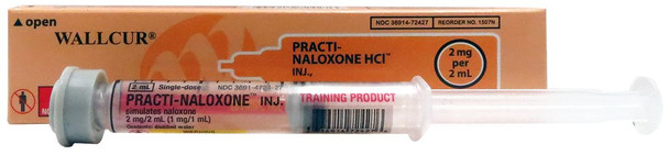 Practi-Naloxone (2 mg/2 mL) Pre-Filled 2mL Syringe - 1 Count