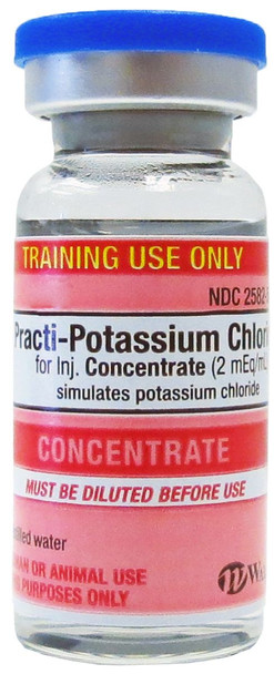 Practi-Potassium Chloride  (20 mEq/10 mL) 10 mL Vial - 30 Count