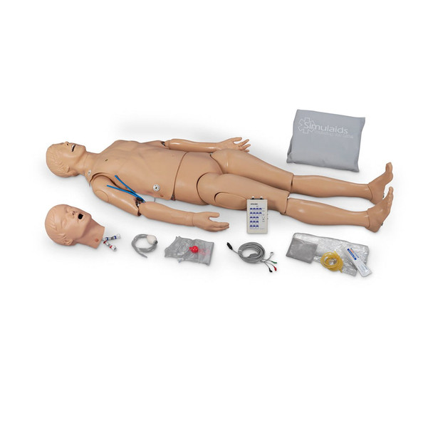 Adult ALS Training Manikin with Two Arms - Light