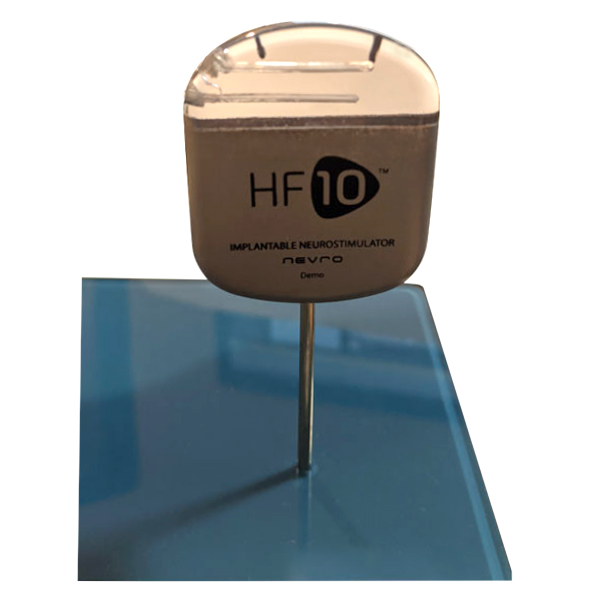 Custom Lumbar Model with Branding and Client Device Demonstration - Device Image