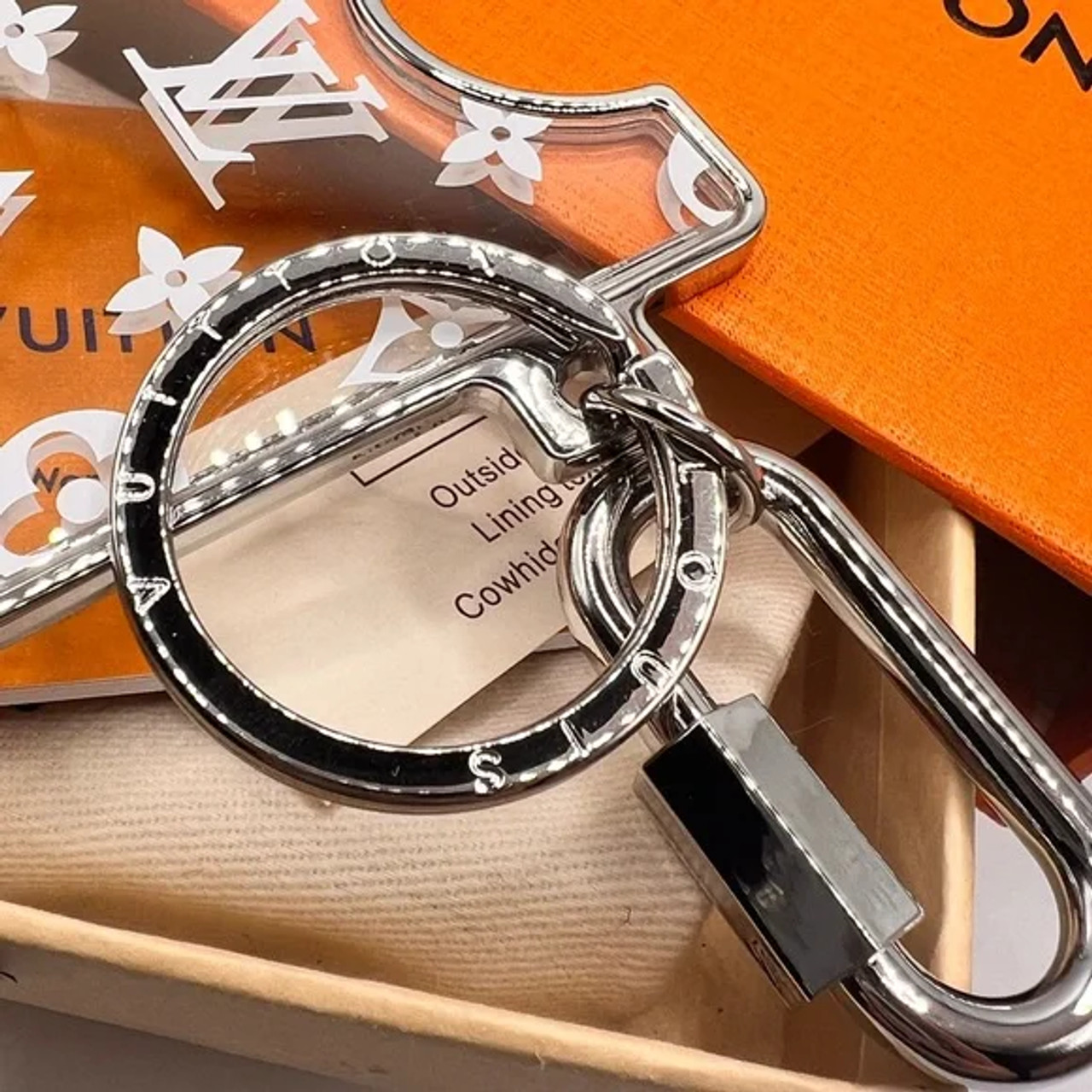 Shop Louis Vuitton 2020-21FW Lv prism id holder bag charm and key