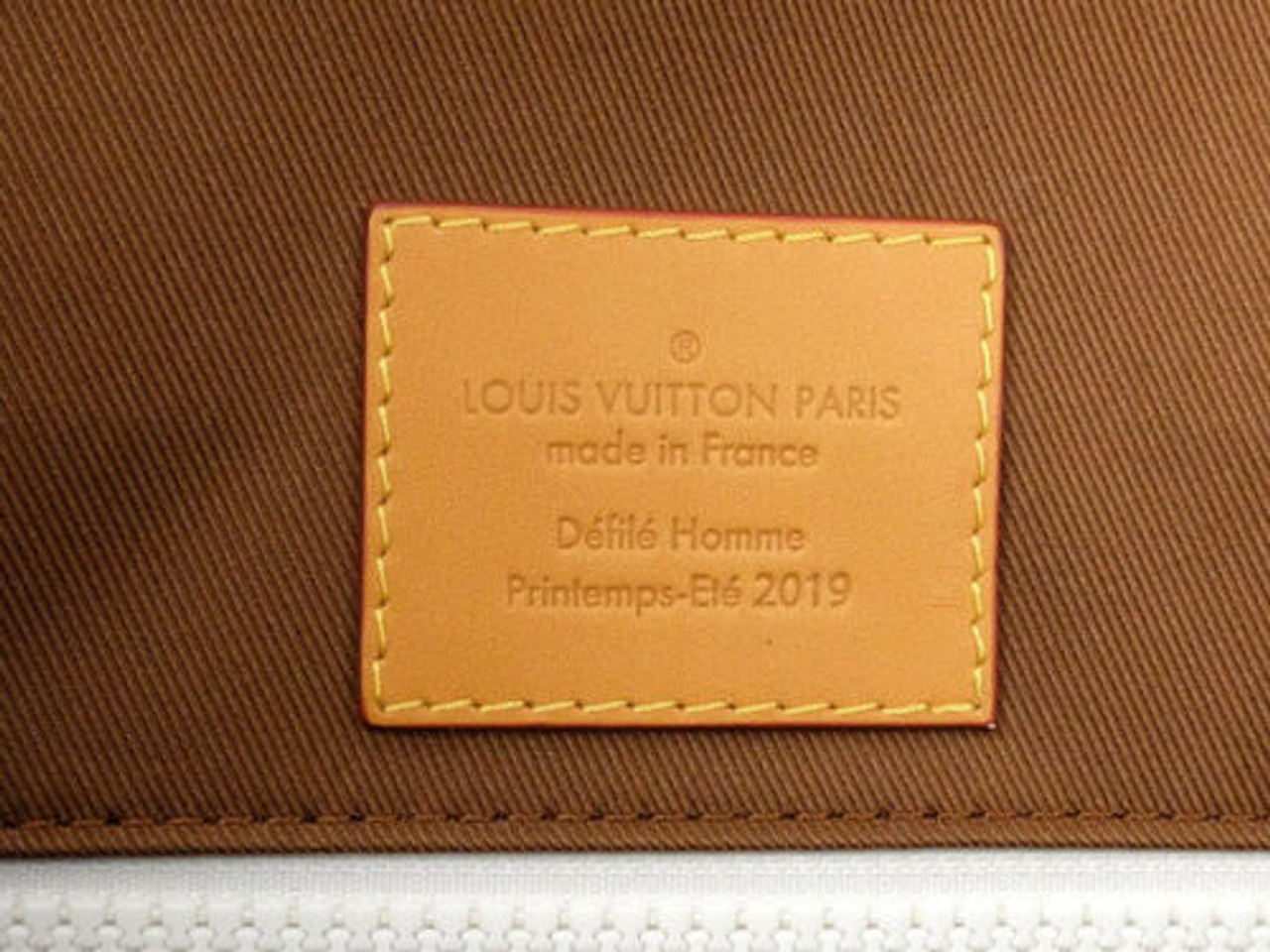 Louis Vuitton Virgil Abloh Monogram Chess Christopher Backpack 21lz720s