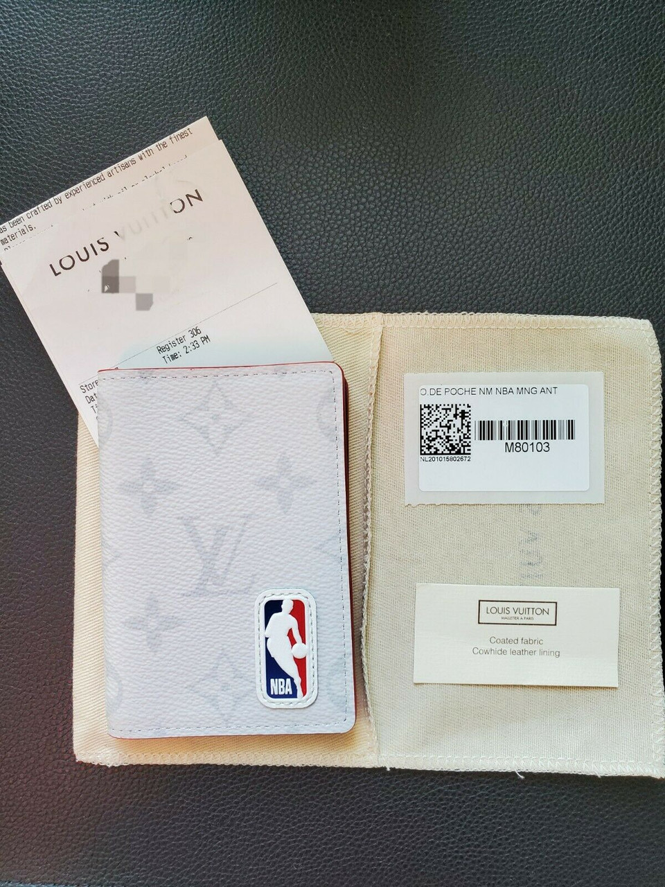❣️BNIB❣️Louis Vuitton Pocket Organizer NBA Limitted Edition