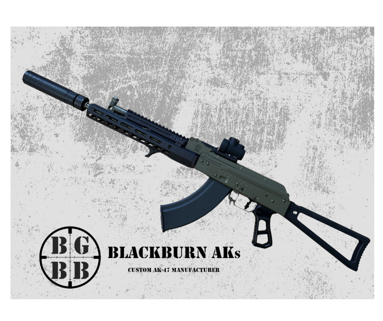 Custom Aks - Blackburn Modern Fighting AK-47 with Optics