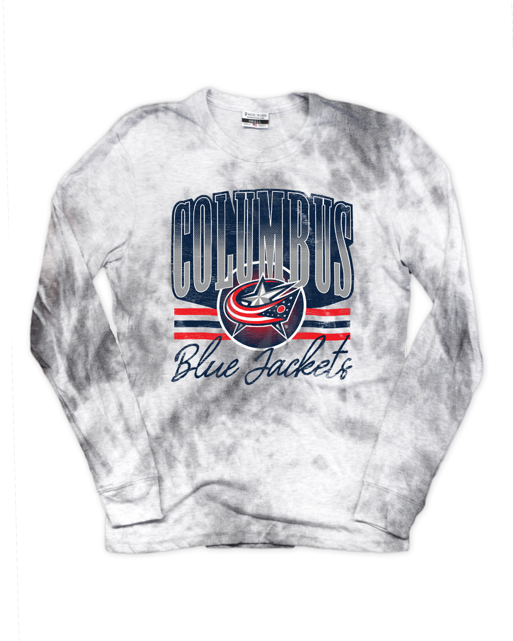 Where I'm From Big Columbus Tie Dye L/S Tee