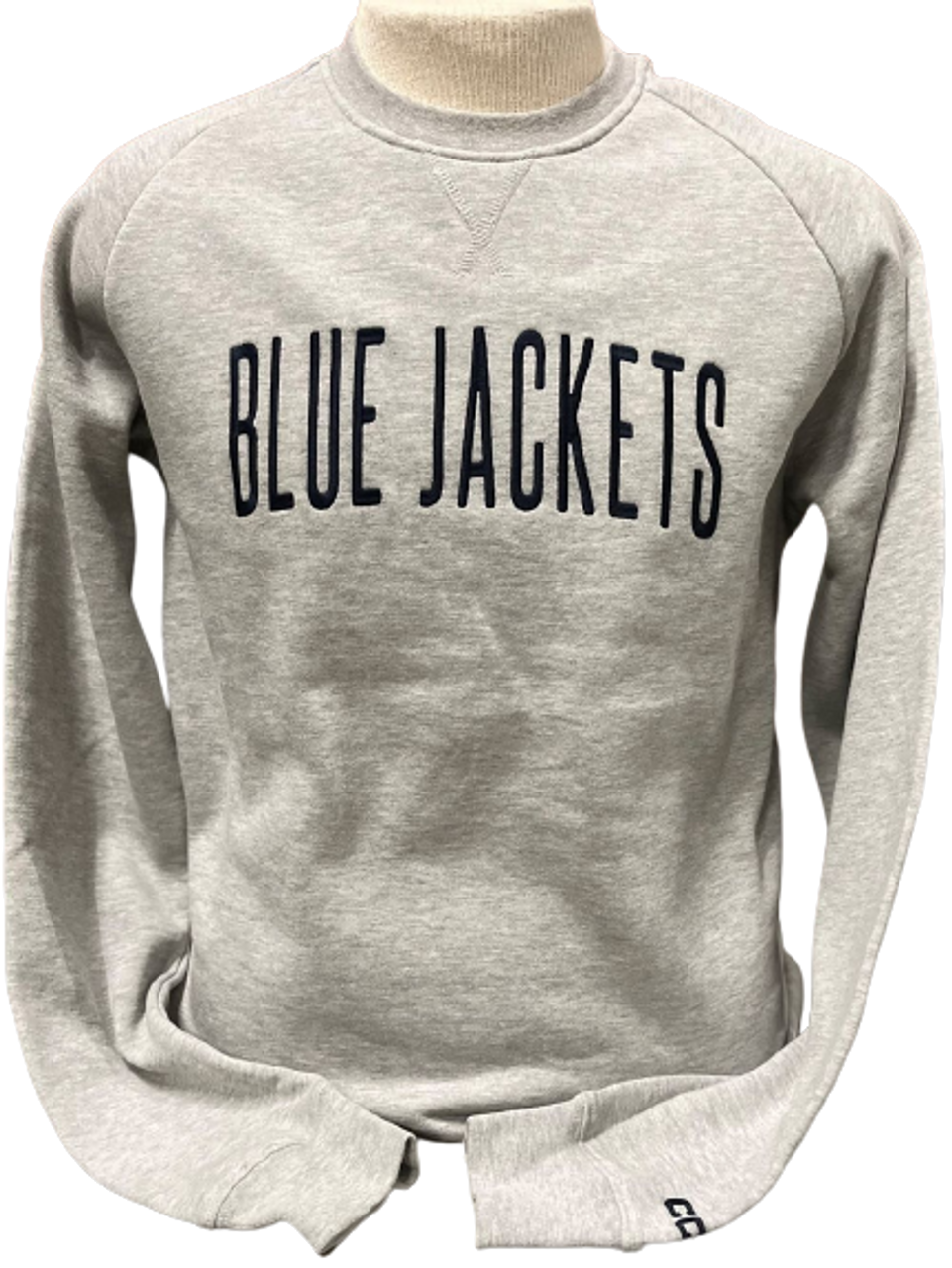 COLUMBUS BLUE JACKETS hockey kids sweatshirt CCM youth med sz 5-6 logo  crewneck