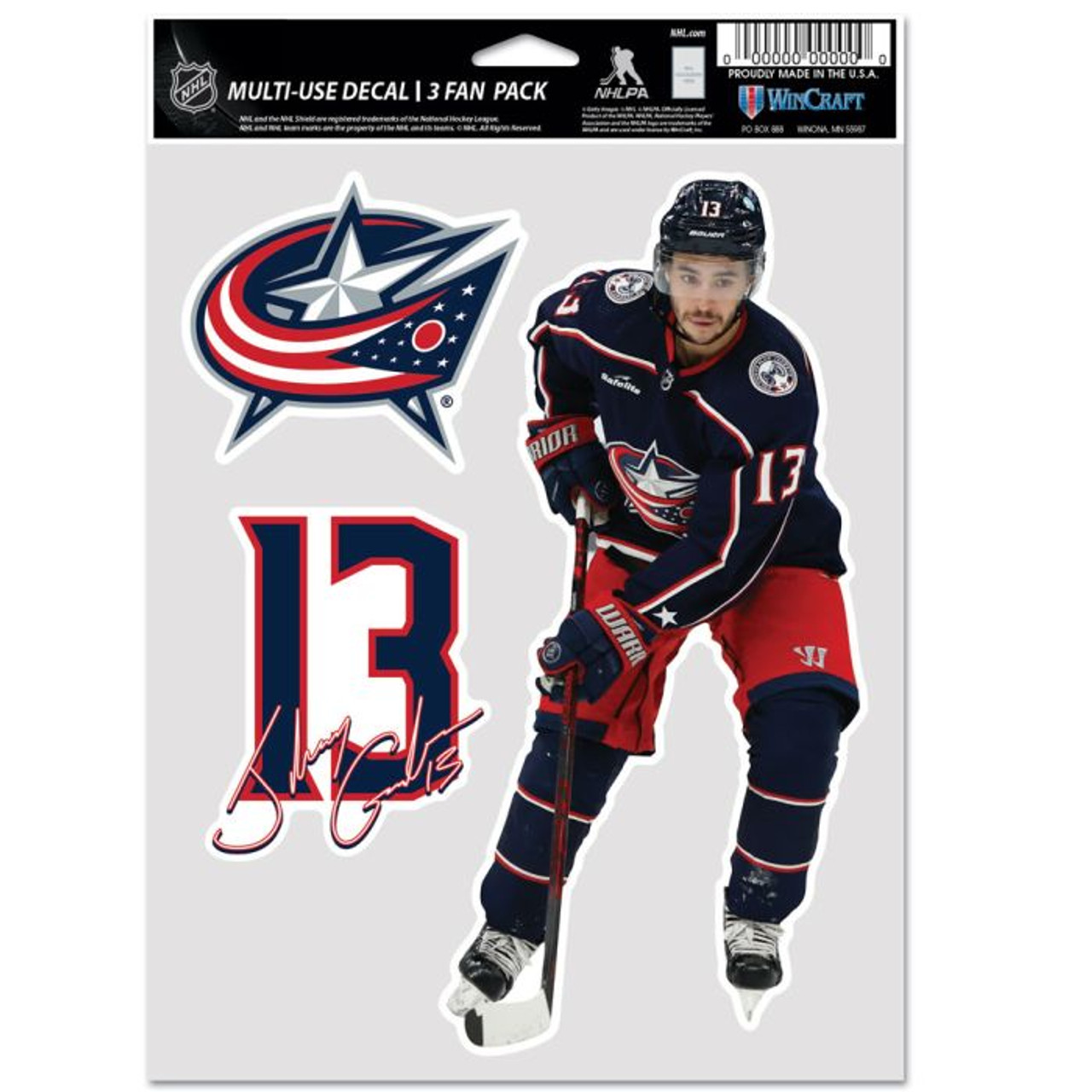 Reverse Retro 2022 Gaudreau (13) Jersey - Columbus Sportservice, LLC