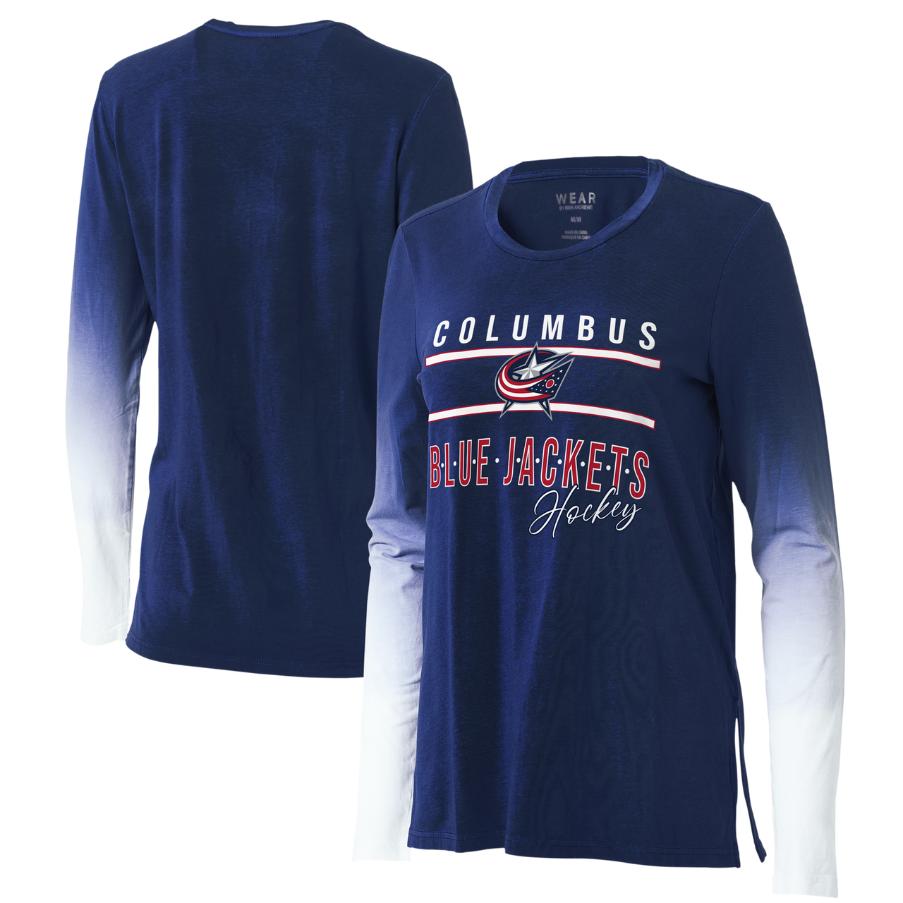 Columbus Blue Jackets Long Sleeved Shirts, Blue Jackets Long