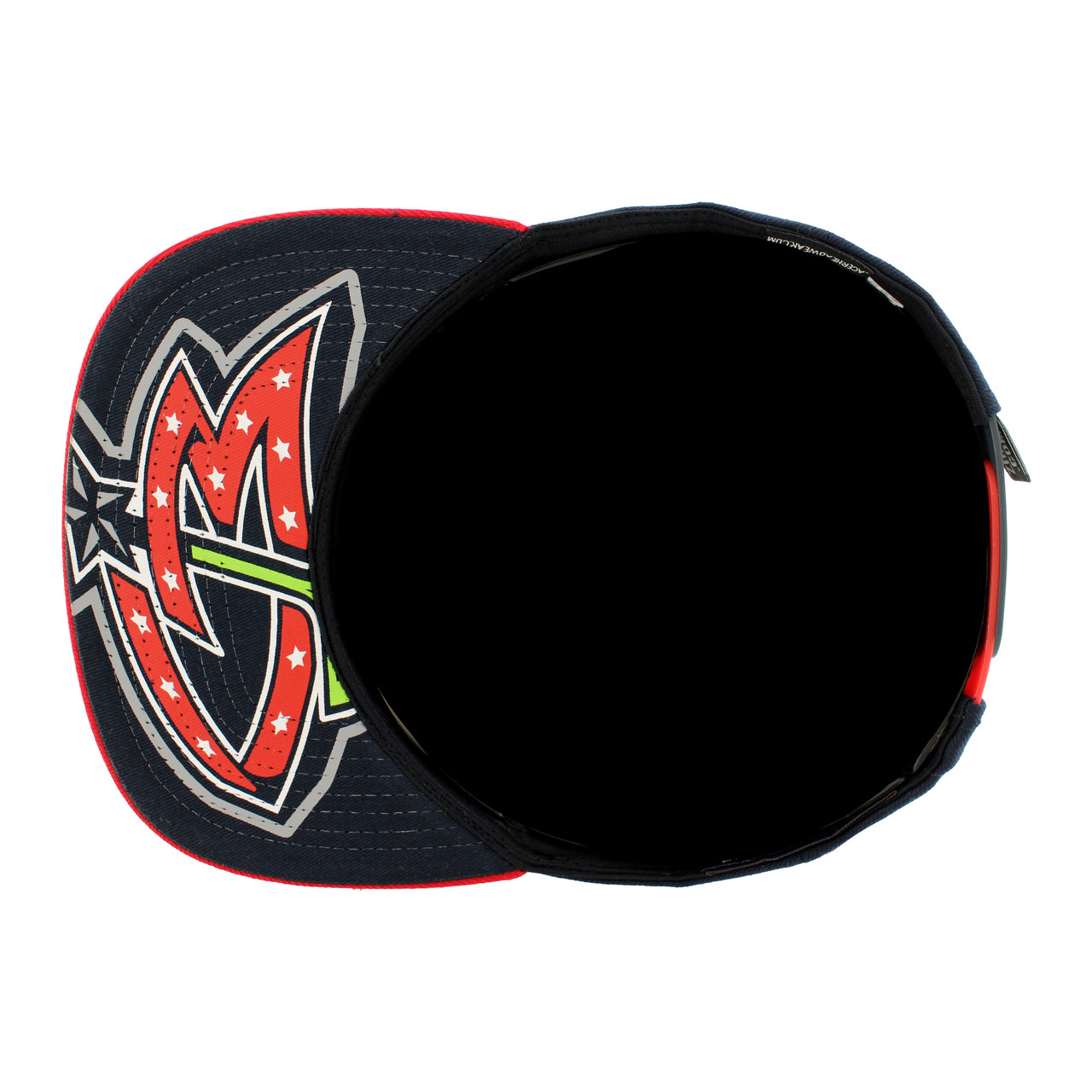 NOśWEA kurocap_logoleather Zephyr Throwback Lacer Snapback - Columbus Sportservice LLC