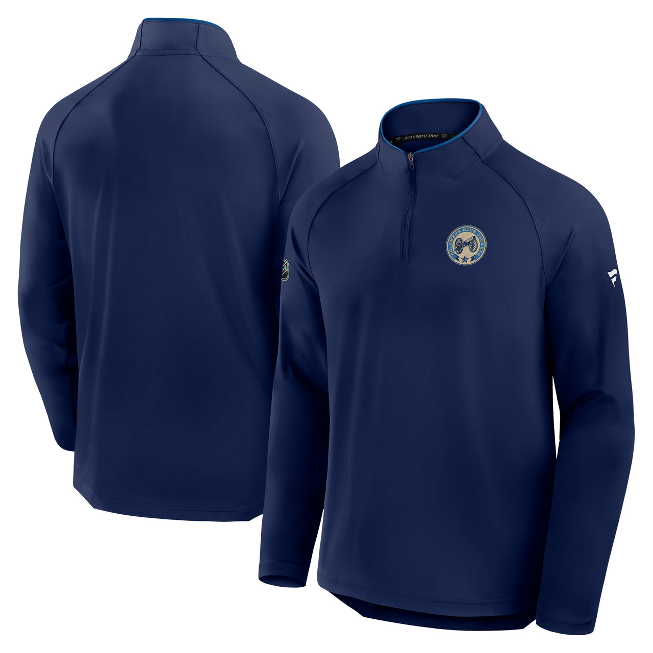 Fanatics 2025 Authentic Pro Alt 3rd Poly Fleece 1/4 Zip - Columbus